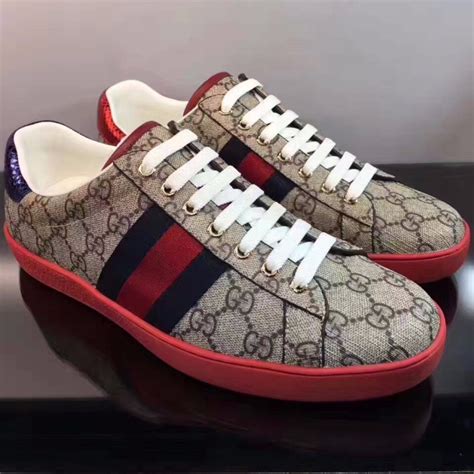 gucci original sneakers more cheap|sale gucci sneakers for men.